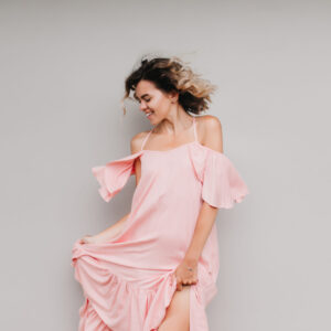 Ivory Flow Dress